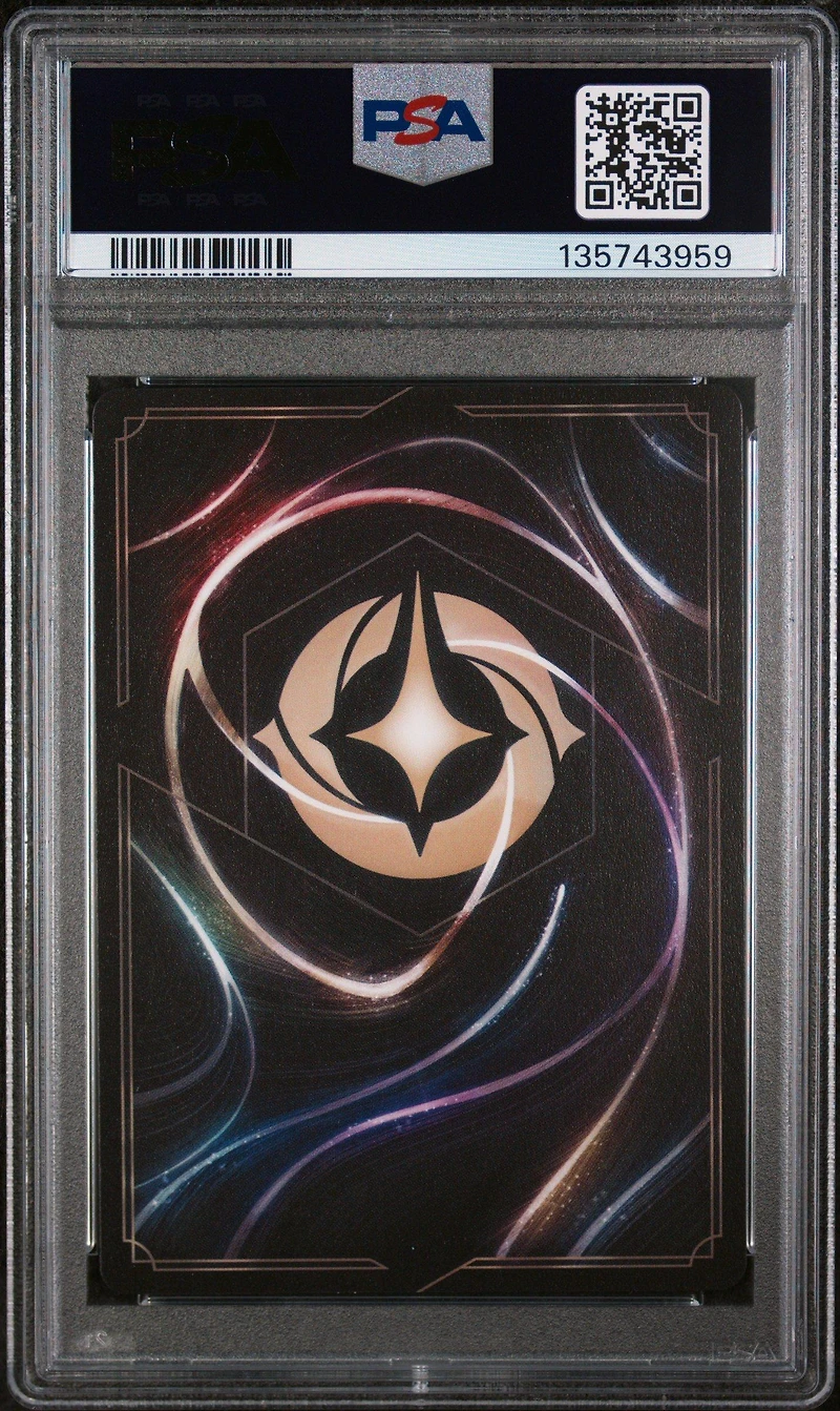 2025 Disney Lorcana En 9-fabled 235 Mulan - Considerate Diplomat Enchanted PSA 9