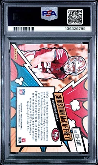 2024 Panini Absolute Explosive Excmy Christian Mccaffrey PSA 8