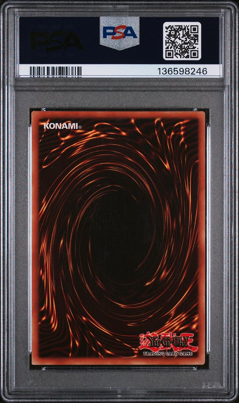 2002 Yu-gi-oh! Mrd-metal Raiders 143 Thousand Dragon 1st Edition PSA 8