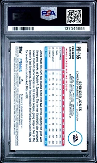2024 Topps Pro Debut Pd165 Spencer Jones Autograph PSA 8