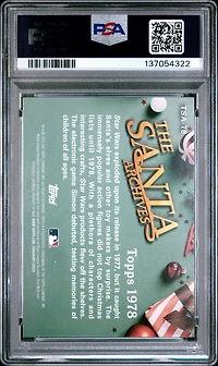 2025 Topps Holiday The Santa Archives 78 Santa Claus PSA 9