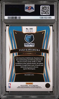2024 Panini Select 395 Yuki Kawamura Elephant Prizm PSA 10