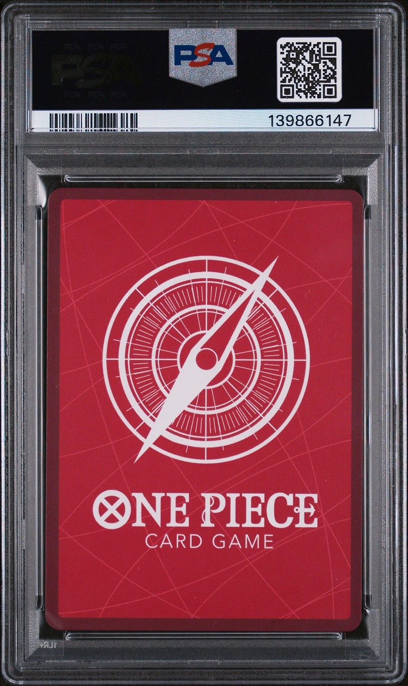 2025 One Piece Op12-legacy Of The Master 001 Silvers Rayleigh Alternate Art PSA 10