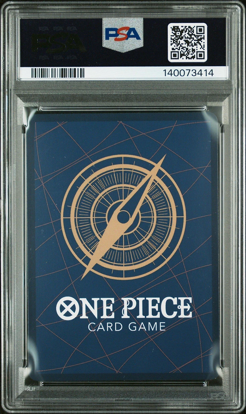 2025 One Piece Op13-carrying On His Will 076 Divine Departure Alternate Art PSA 10