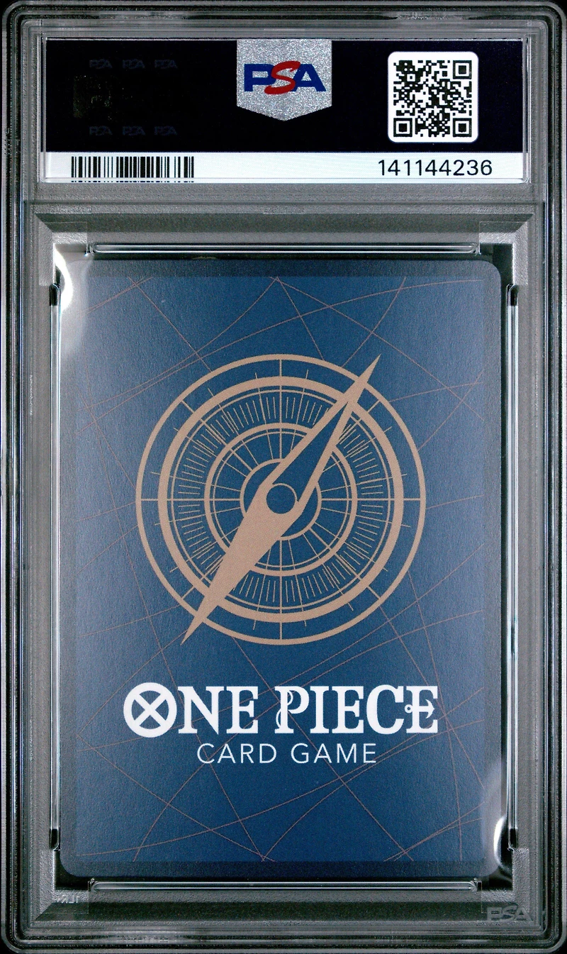 2025 One Piece 3rd Anniversary Tournament 3 Brothers Pack 012 Monkey D. Luffy Winner PSA 10