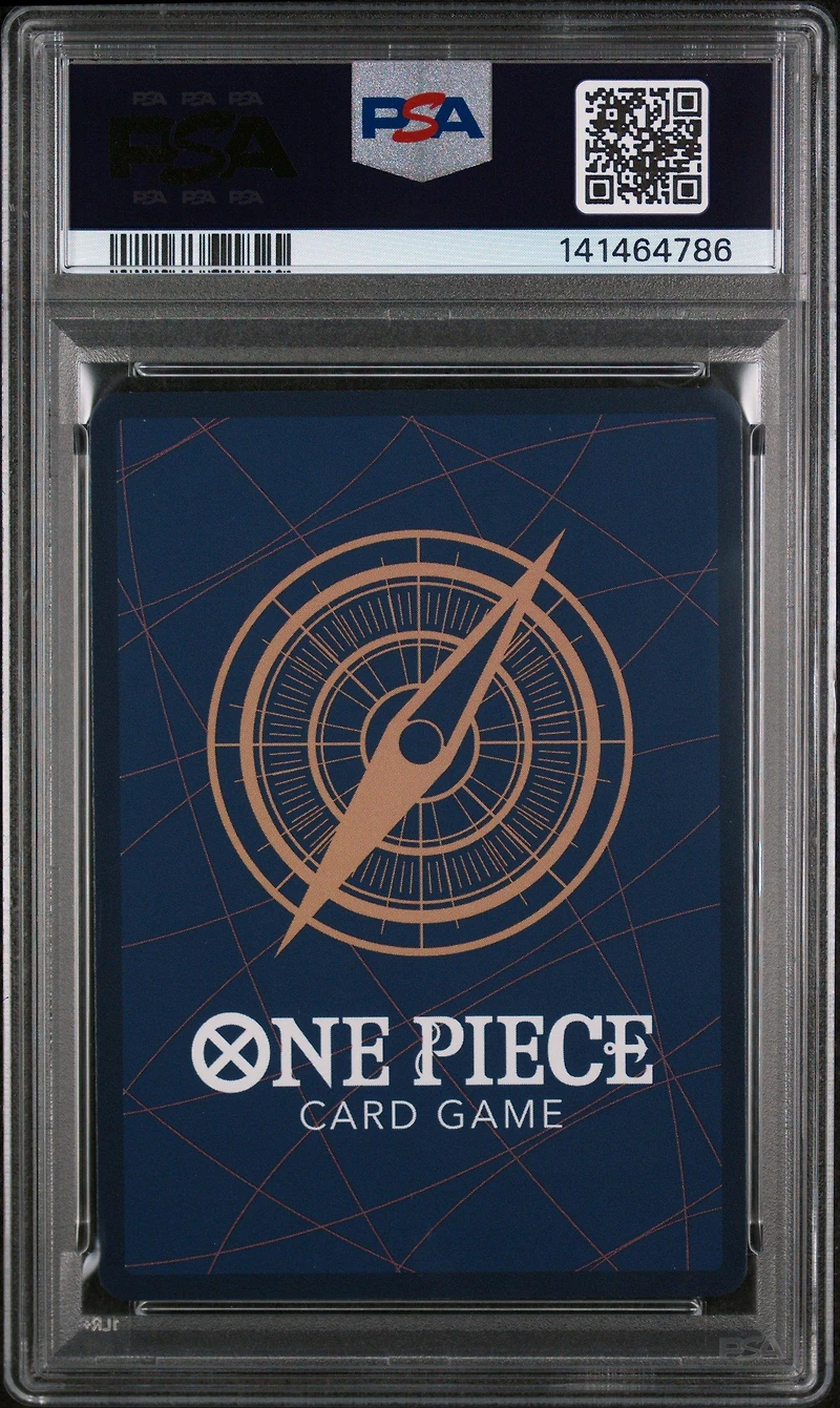 2025 One Piece Op13-carrying On His Will 110 Stussy Alternate Art PSA 10