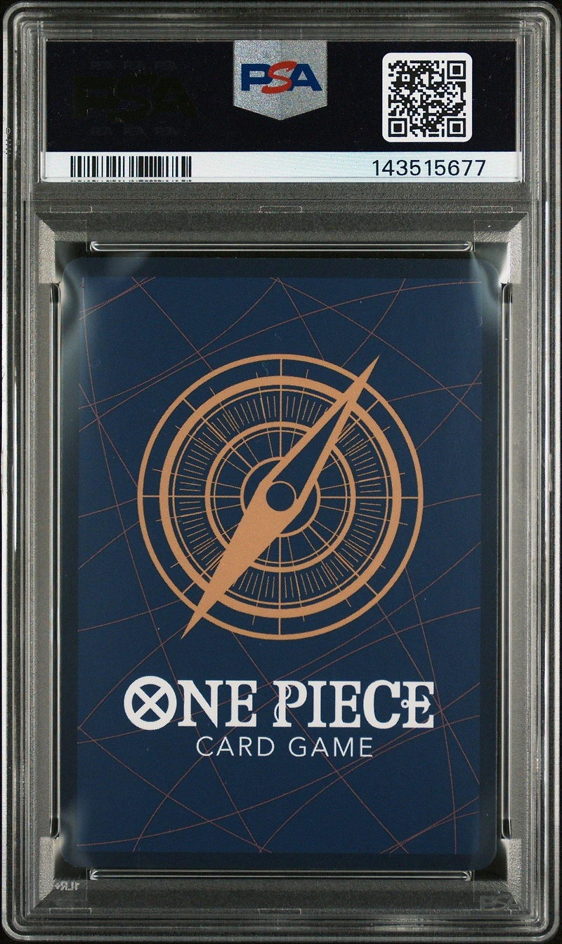 2024 One Piece Op08-two Legends 006 Tashigi Special Alternate Art PSA 10