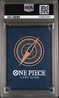 2025 One Piece Op13-carrying On His Will 118 Monkey D. Luffy Wanted Alternate Art PSA 10