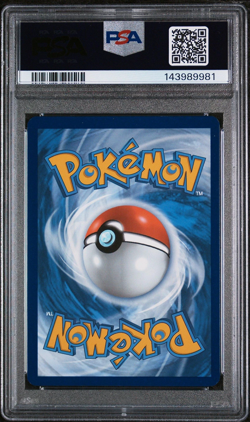 2025 Pokemon Blk En-black Bolt 104 Palpitoad Illustration Rare PSA 8