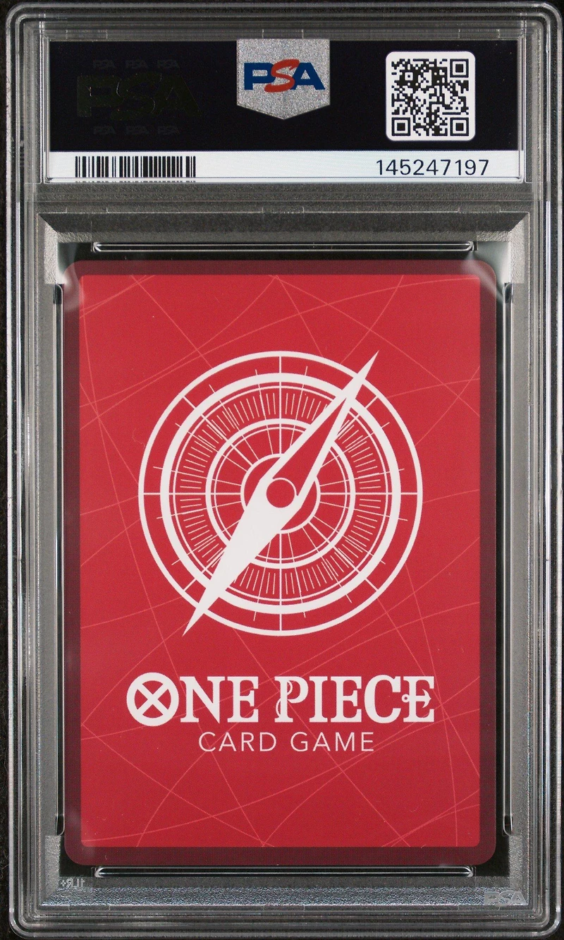 2025 One Piece English Version 2nd Anniversary Set Shanks PSA 10