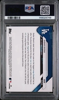 2025 Topps Now 906 Shohei Ohtani PSA 10