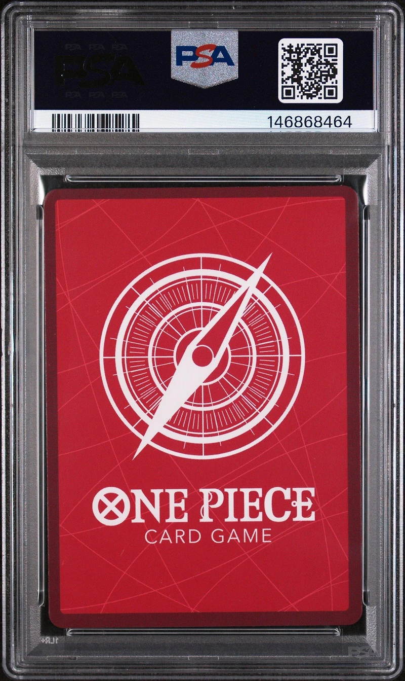 2025 One Piece Starter Deck St21-ex Gear 5 001 Monkey D. Luffy Black & White Alternate Art PSA 10