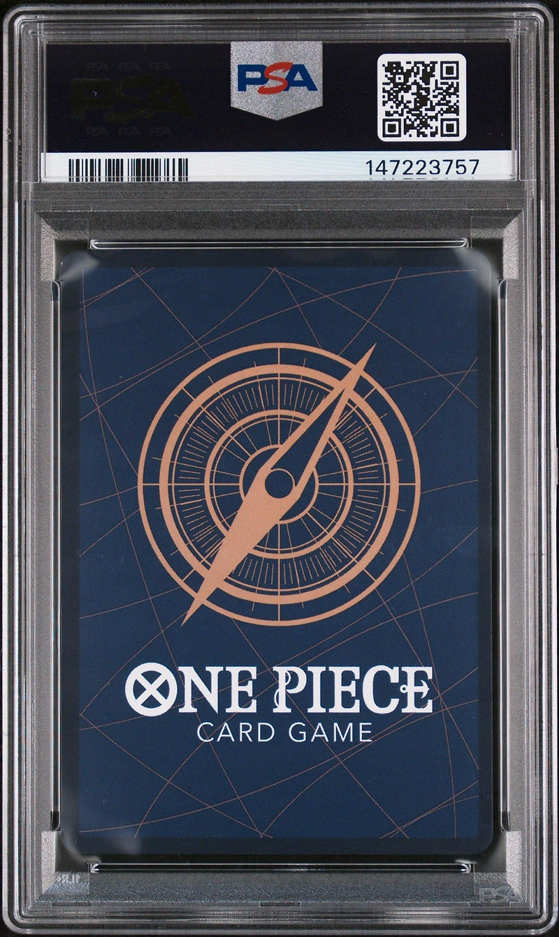 2026 One Piece Promos 055 Monkey D. Luffy One Piece College Basketball: Us Voyage PSA 10