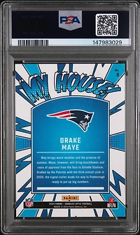 2024 Panini Donruss Optic My House! 8 Drake Maye PSA 10