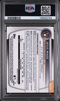 2025 Bowman Chrome Prospects Bcp50 Jesus Made Reptilian Refractor PSA 10