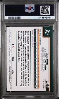 2025 Topps Update 201 Nick Kurtz PSA 9