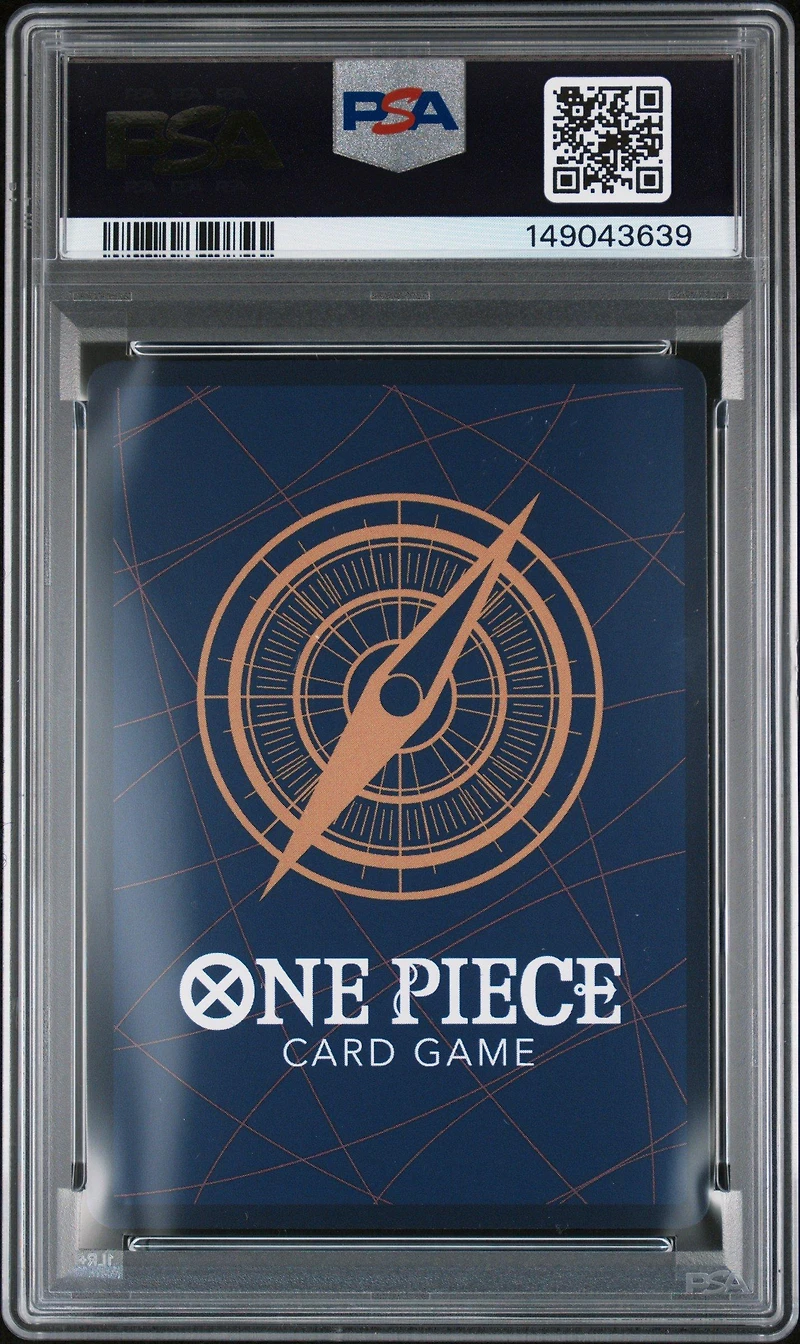 2026 One Piece Op14-eb04-the Azure Sea's Seven 030 Dracule Mihawk Special Alternate Art PSA 10