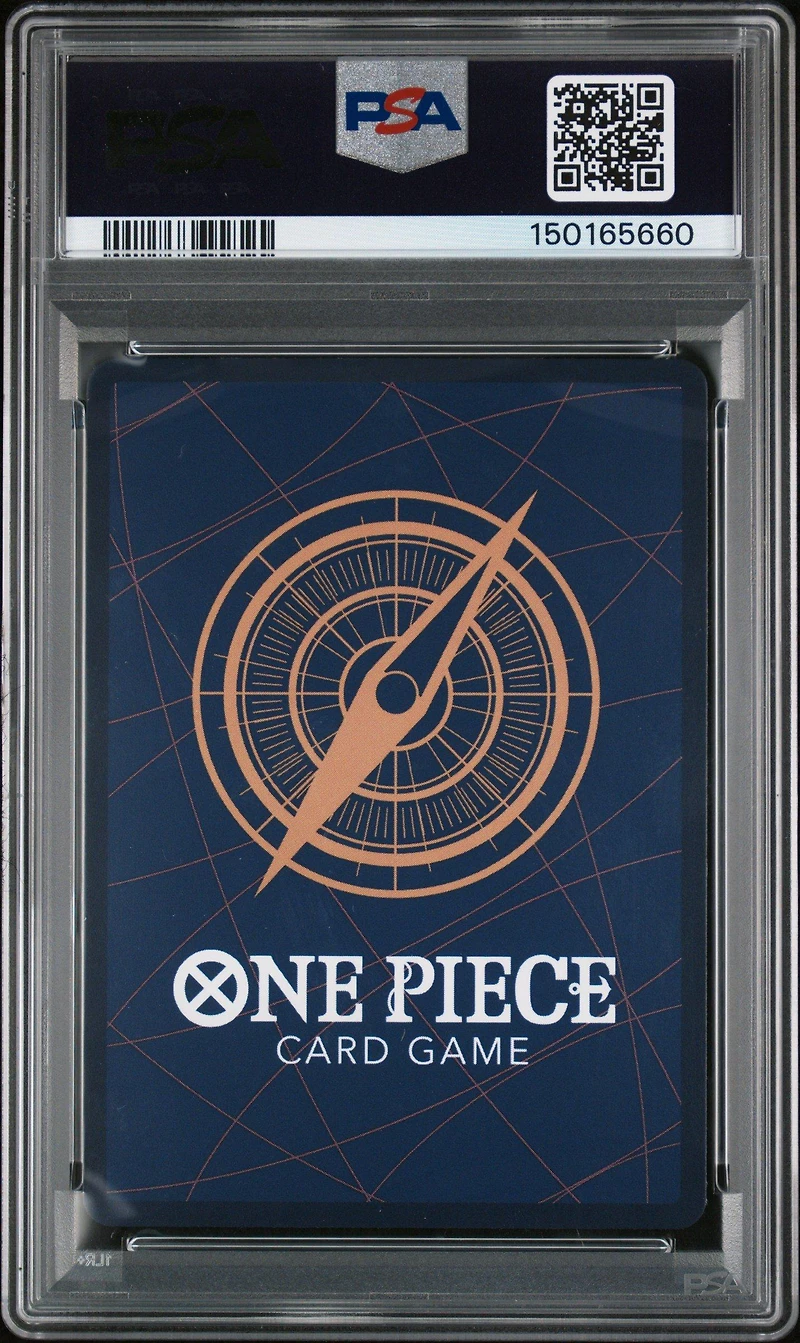 2026 One Piece Op14-eb04-the Azure Sea's Seven 118 You'll Frighten Me... Alternate Art PSA 10