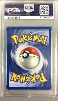 2000 Pokemon Gym Challenge 1 Blaine's Arcanine Holo-1st Edition PSA