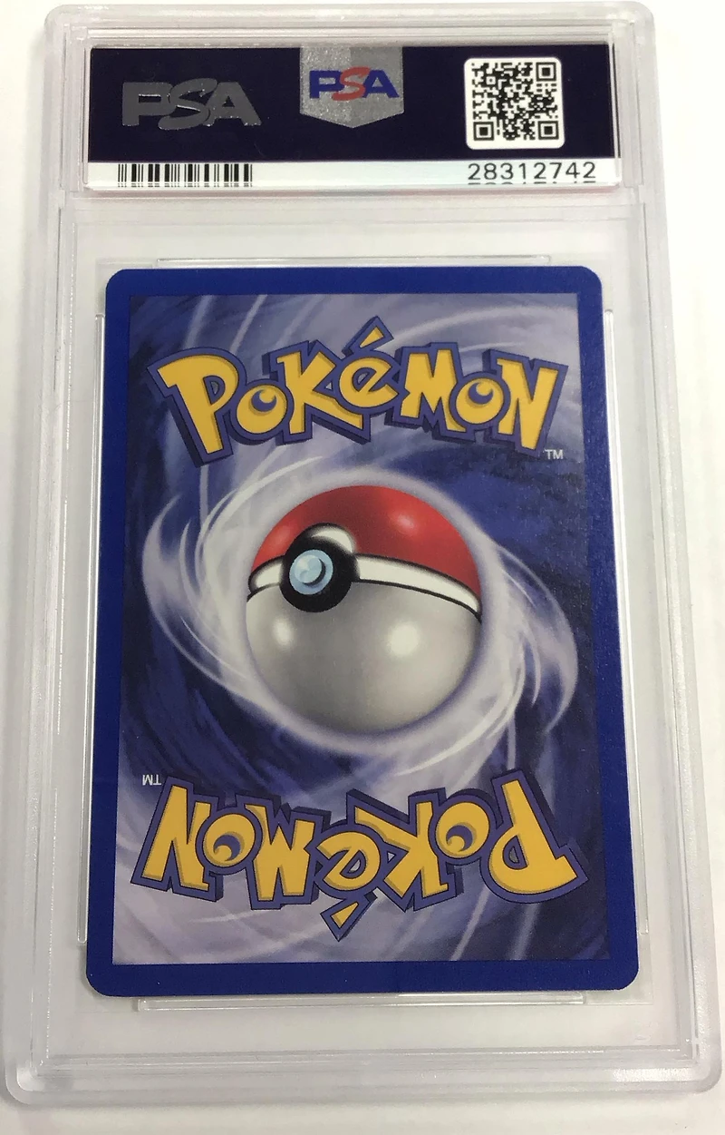 2000 Pokemon Gym Challenge 11 Lt. Surge's Raichu Holo-1st Edition PSA