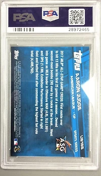 2017 Topps Update Us166 Aaron Judge Throwing PSA 10