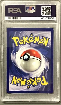 1999 Pokemon Game 44 Bulbasaur 1st Edition PSA