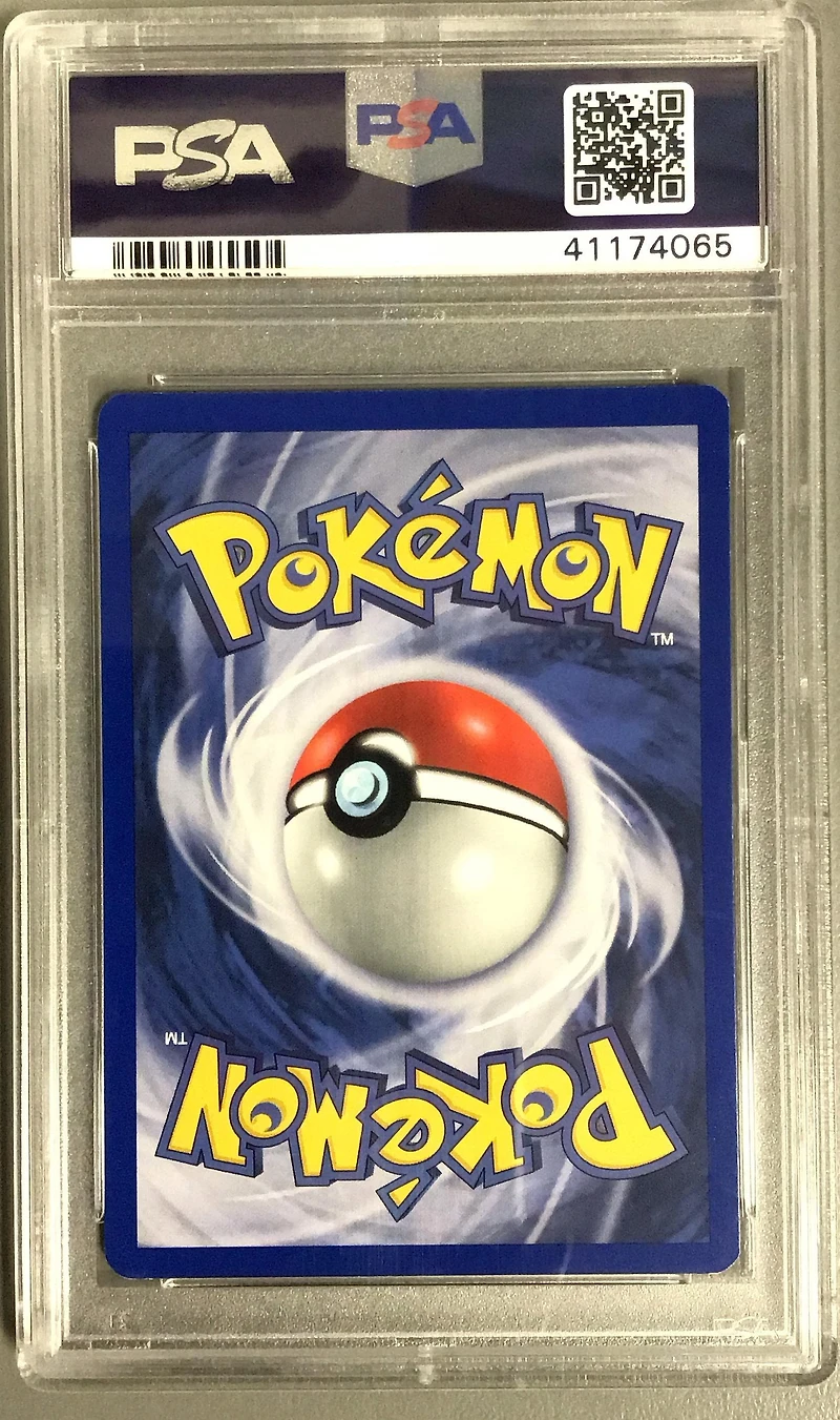 1999 Pokemon Game 102 Water Energy 1st Edition PSA
