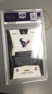 2017 Panini Select 164 Deshaun Watson Silver Prizm PSA 10