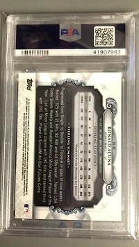 2018 Bowman Sterling Continuity Bs-ra Ronald Acuna PSA 10