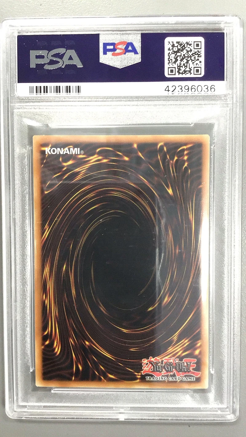 2015 Yu-gi-oh! Yugi's Legendary Deck: Gadget Deck Enc09 Dark Magician 1st Edition PSA 9