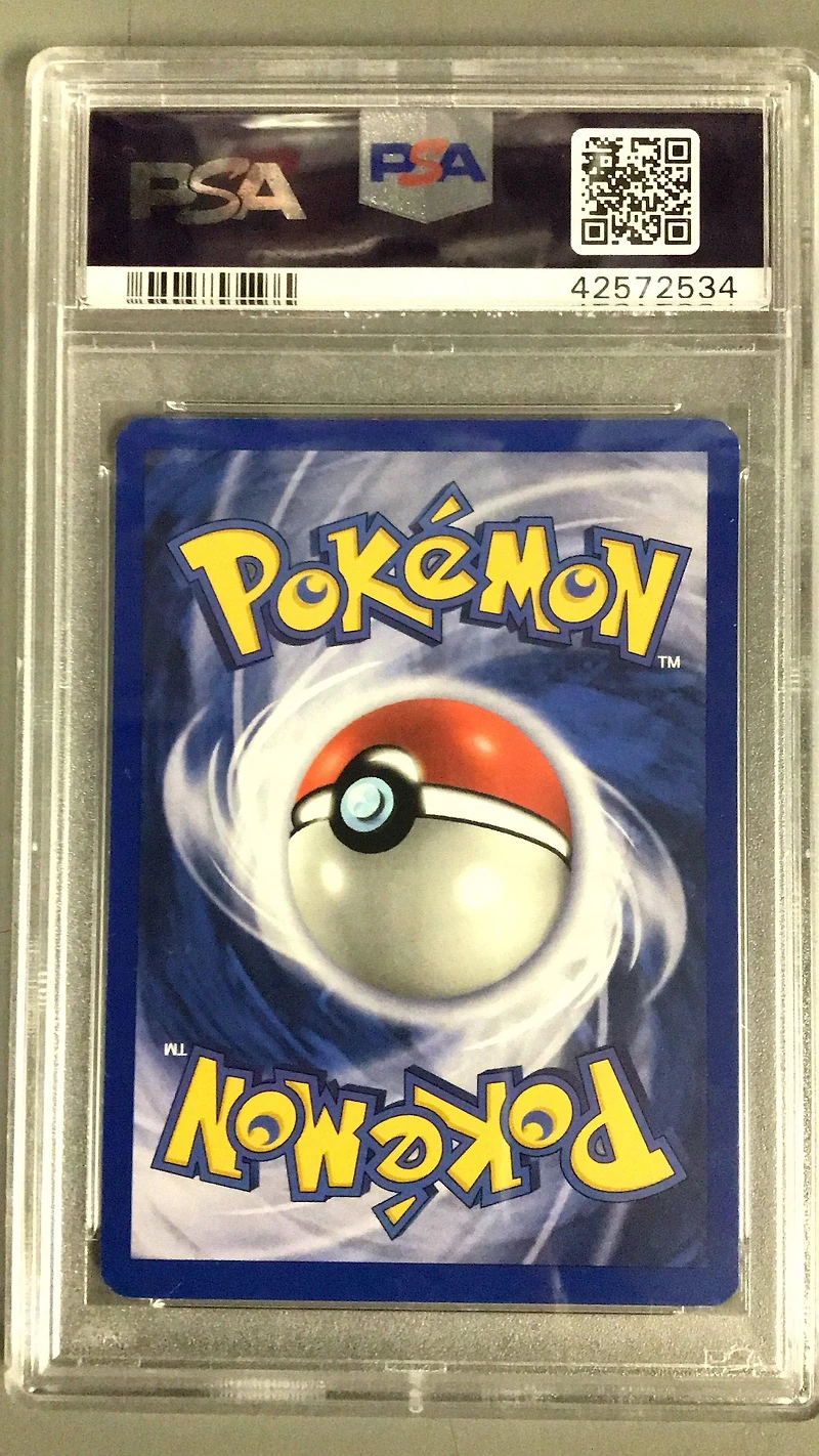 2000 Pokemon Gym Heroes 92 Sabrina's Drowzee 1st Edition PSA