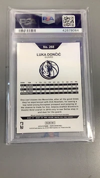 2018 Panini Hoops 268 Luka Doncic PSA