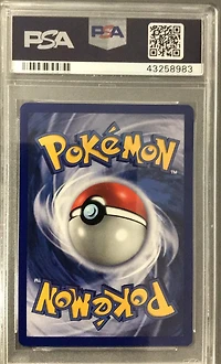 1999 Pokemon Game 100 Lightning Energy 1st Edition PSA