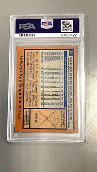1978 Topps 65 Ken Singleton PSA 10