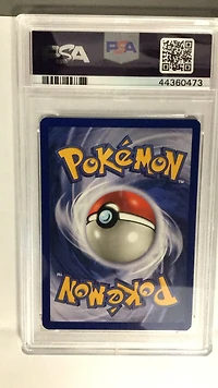 1999 Pokemon Fossil 6 Haunter-holo PSA