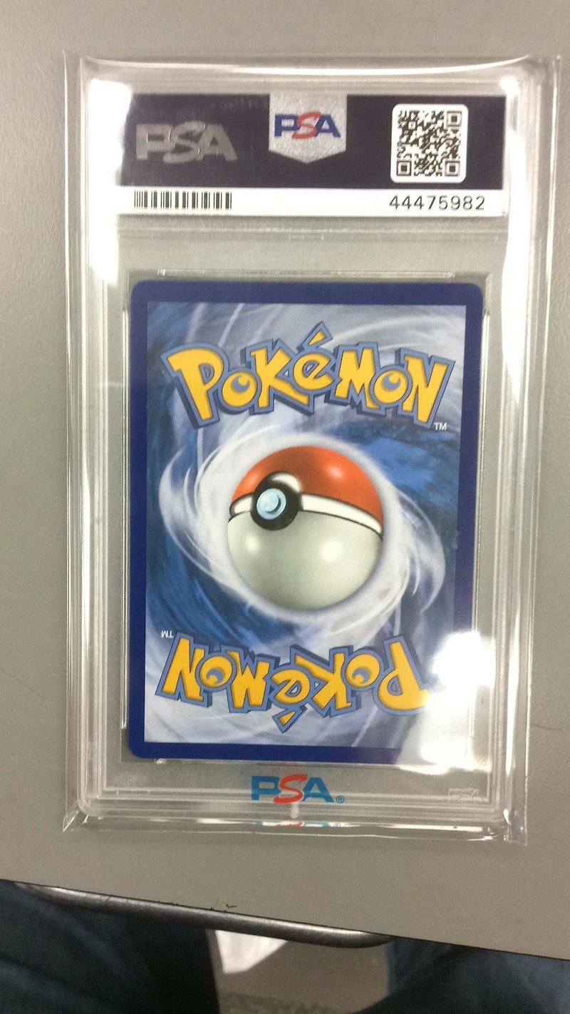 2019 Pokemon Sun & Moon Team Up 185 Full Art/ampharos Gx Secret PSA