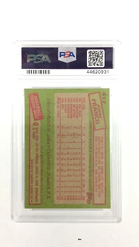 1985 Topps 417 John Franco PSA 10