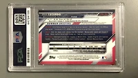 2016 Bowman Draft Chrome Draft Picks Autographs Jlu Jesus Luzardo PSA 9