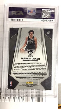 2017 Panini Prizm 154 Jarrett Allen Silver Prizm PSA 10