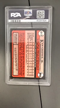 1989 Topps Traded 41t Ken Griffey Jr. PSA