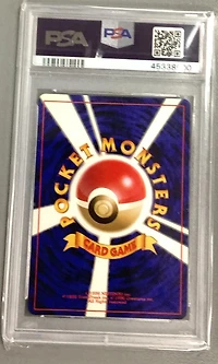 1998 Pokemon Japanese Gym 112 Brock's Rhydon-holo PSA