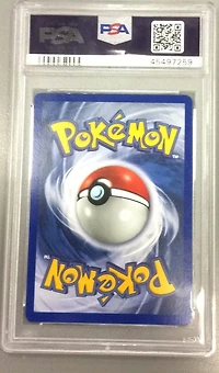1999 Pokemon Game 3 Chansey-holo 1st Edition PSA 8