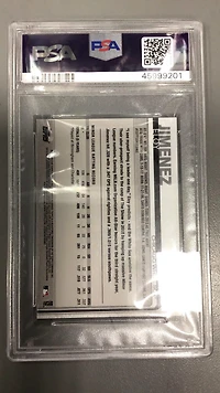 2019 Topps Mini 670 Eloy Jimenez PSA 10