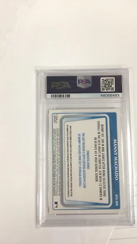 2011 Bowman Prospects Autograph Bpamm Manny Machado PSA 10