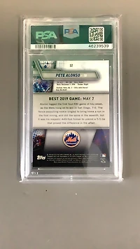 2019 Bowman's Best 32 Pete Alonso PSA 10