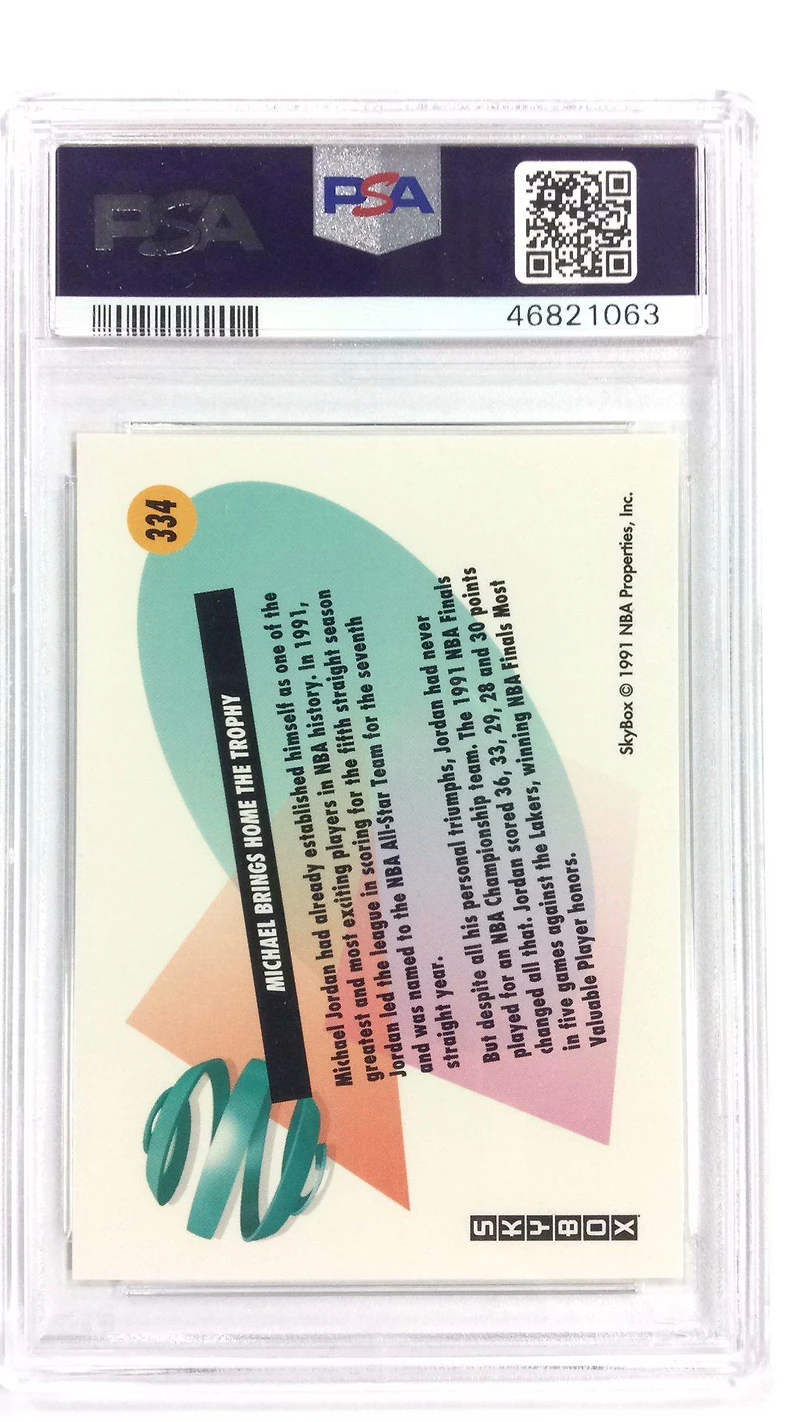 1991 Skybox Michael Jordan PSA