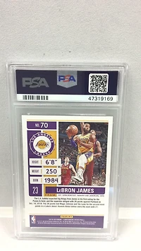 2019 Panini Contenders 70 Lebron James PSA 10