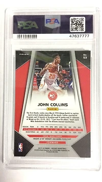 2017 Panini Prizm Mosaic 53 John Collins PSA 9
