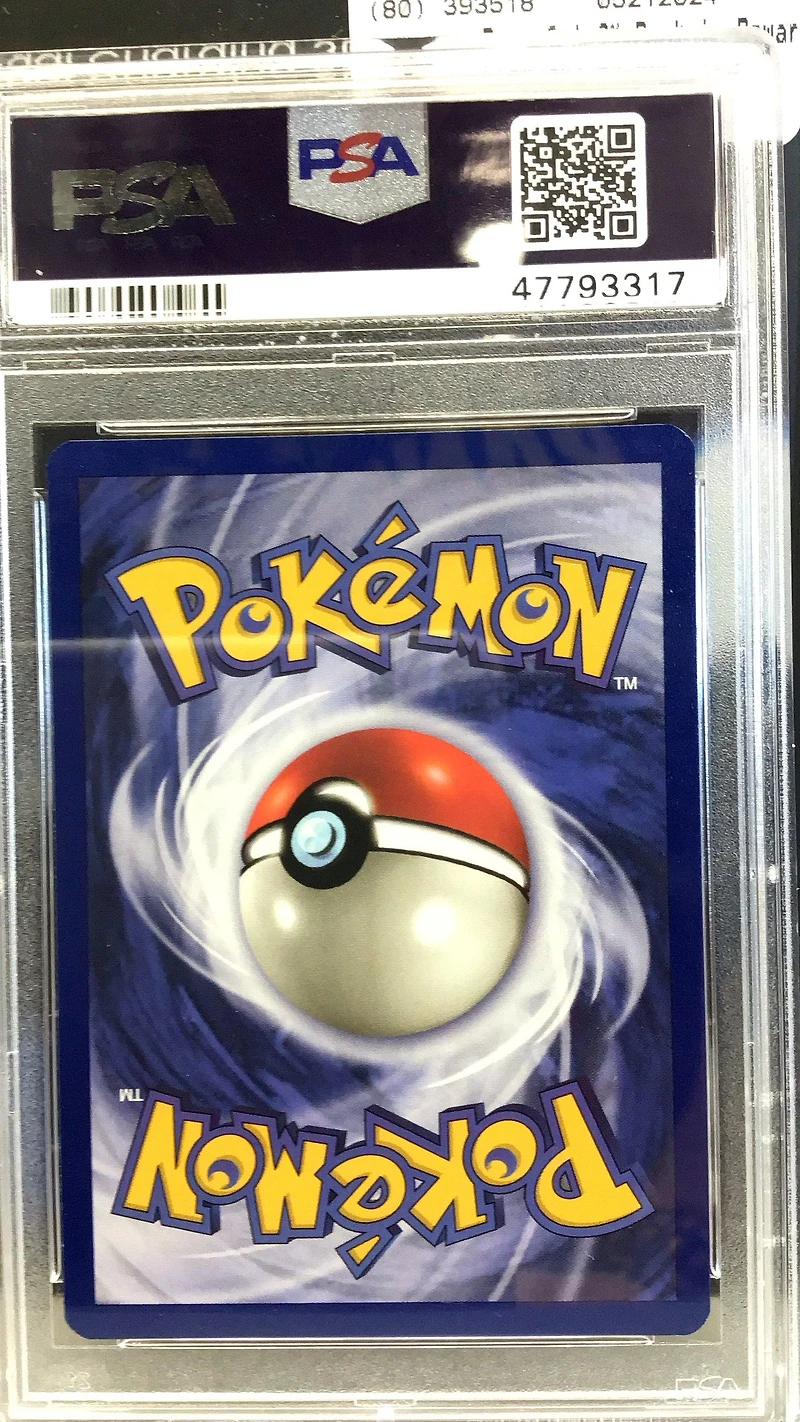 1999 Pokemon Fossil 49 Horsea PSA