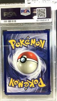 1999 Pokemon Fossil 49 Horsea PSA